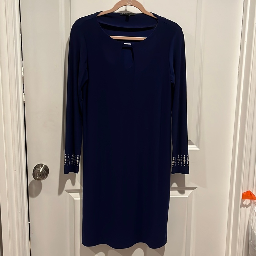 TIANA B navy blue dress